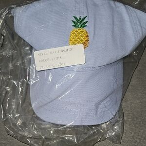 David And Young Ball Cap - Blue With Pineapple, New In Overwrap